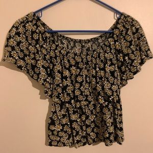 Daisy crop top